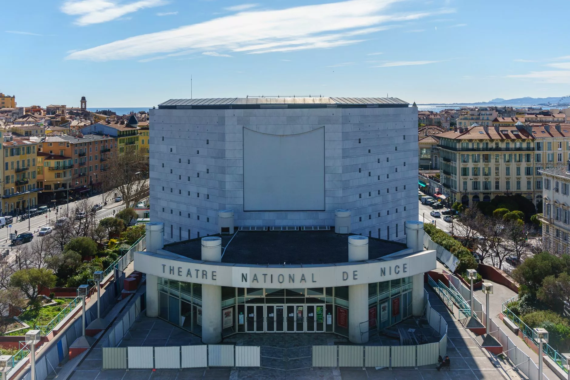 Nice Musée des Beaux-Arts dış cephe