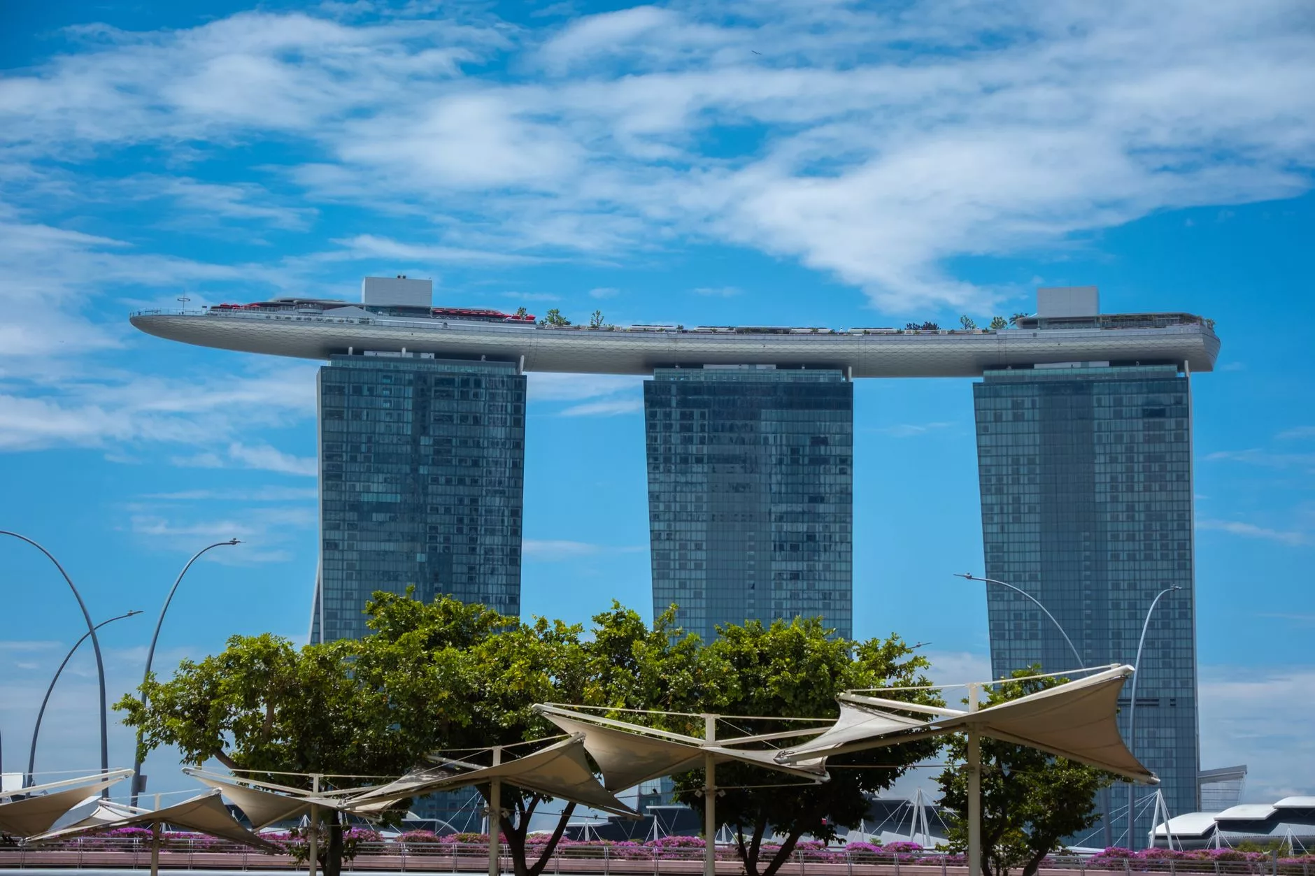 Singapur Marina Bay Sands ve Gardens by the Bay genel bakış