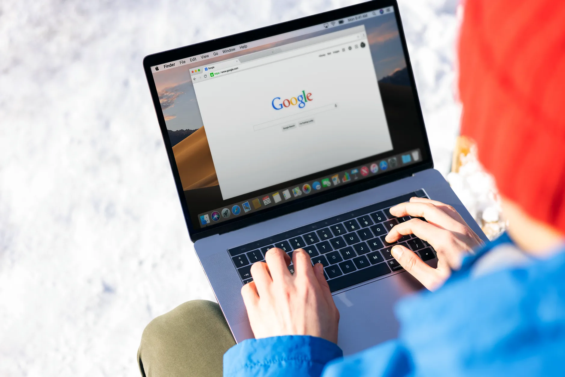 cheap flight search on laptop