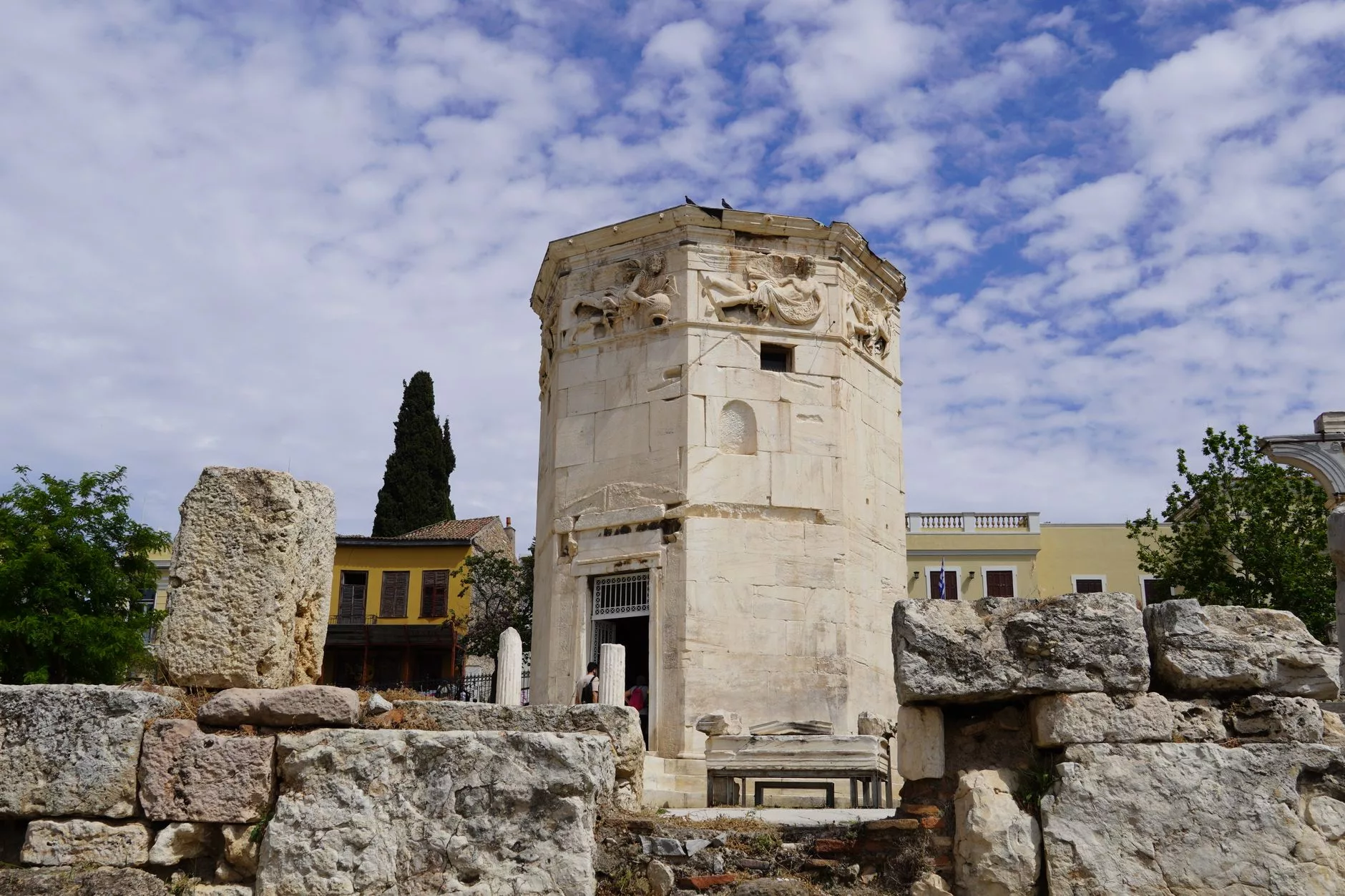 Atina Tower of the Winds dış cephe