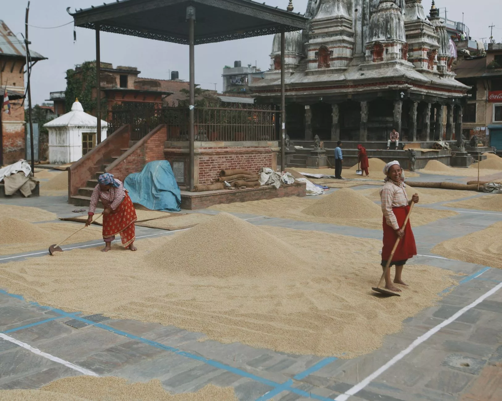 Katmandu Durbar Meydanı tarihi tapınakları