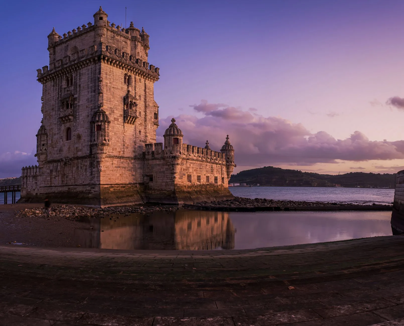 Belém Tower at sunset, Lisbon
