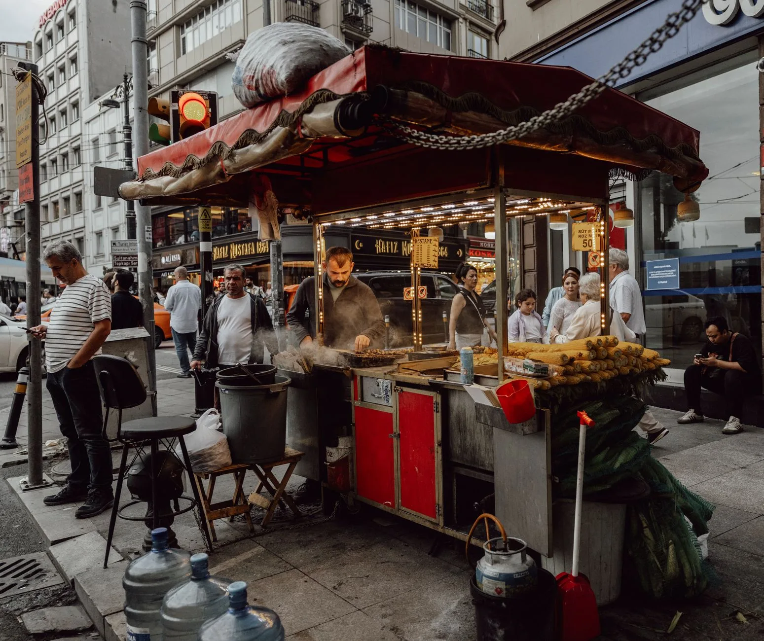 Tiflis street food stall