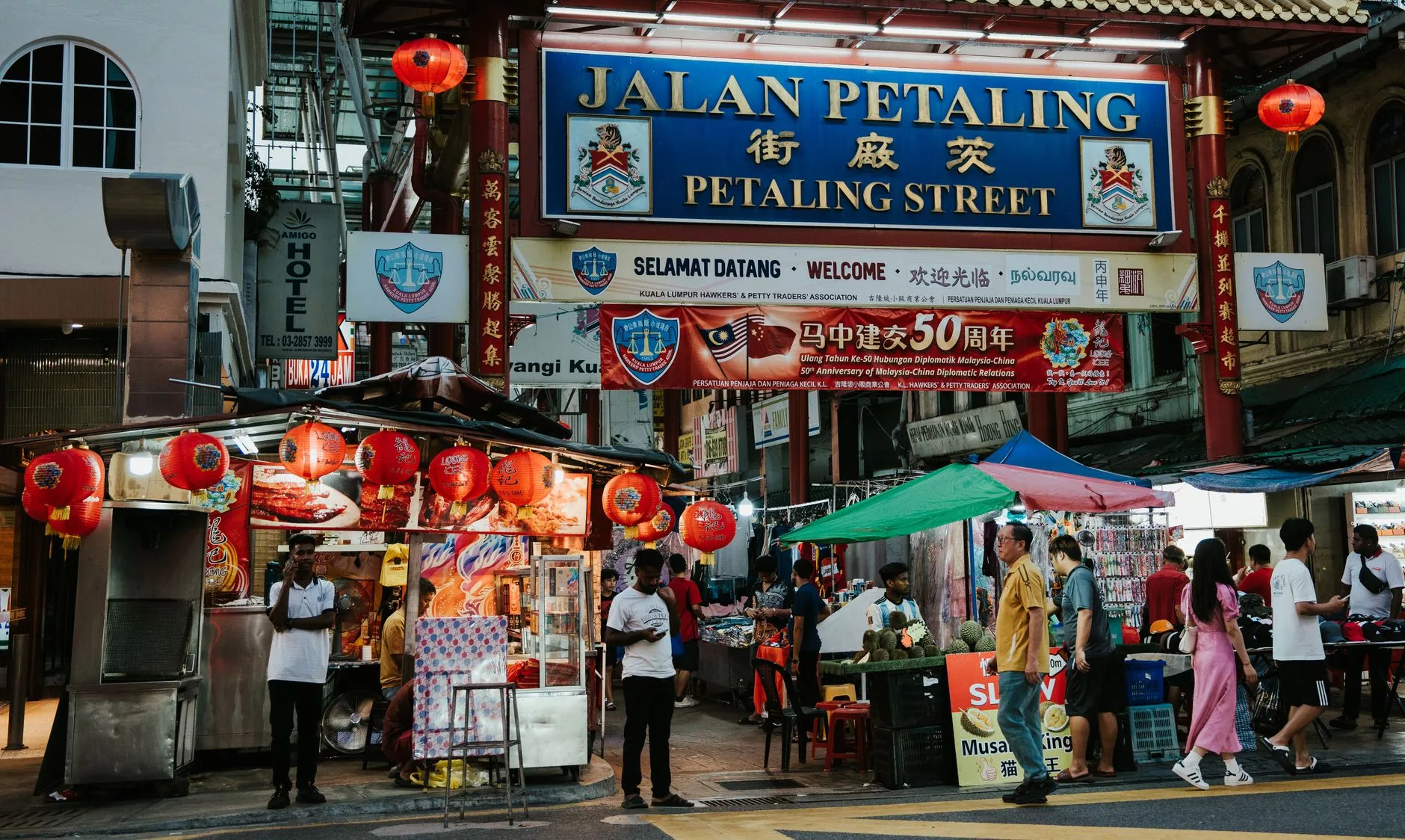 Jalan Alor gece pazarı