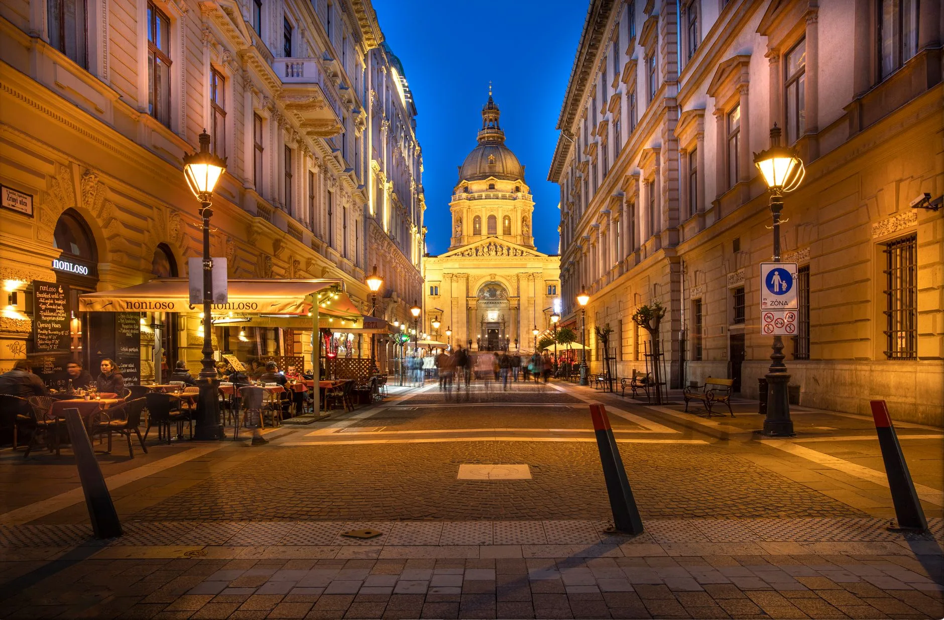 Budapeşte Váci utca