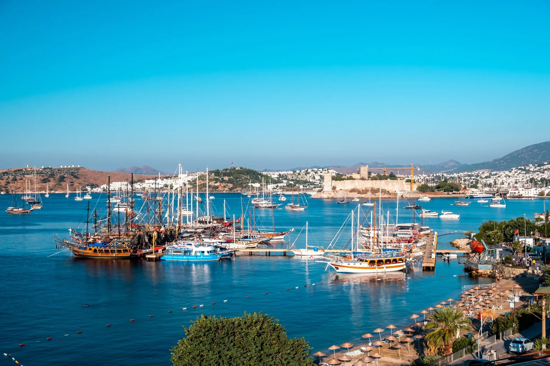 Bodrum Sualtı Arkeoloji Müzesi kale avlusu