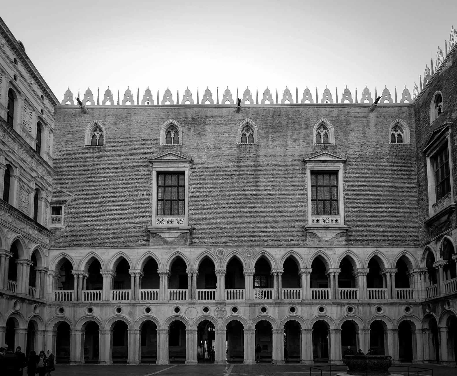 Venedik Palazzo Grimani iç avlusu