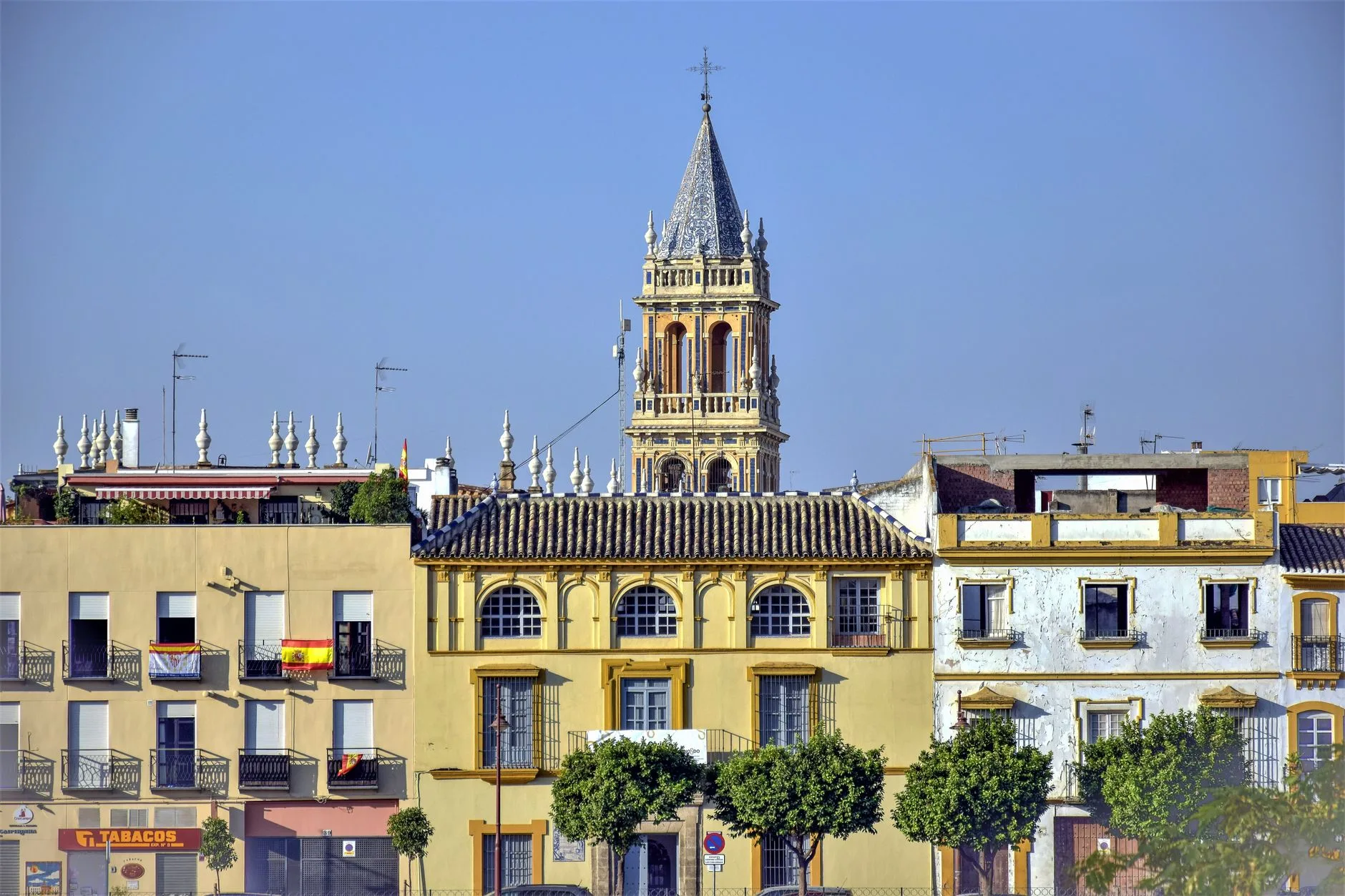 Sevilla Santa Justa tren istasyonu peronları
