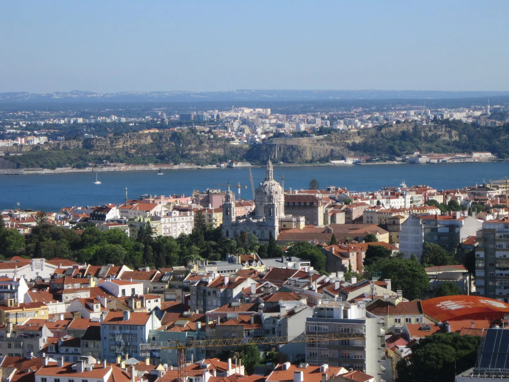 Lizbon Miradouro da Graca manzarasi