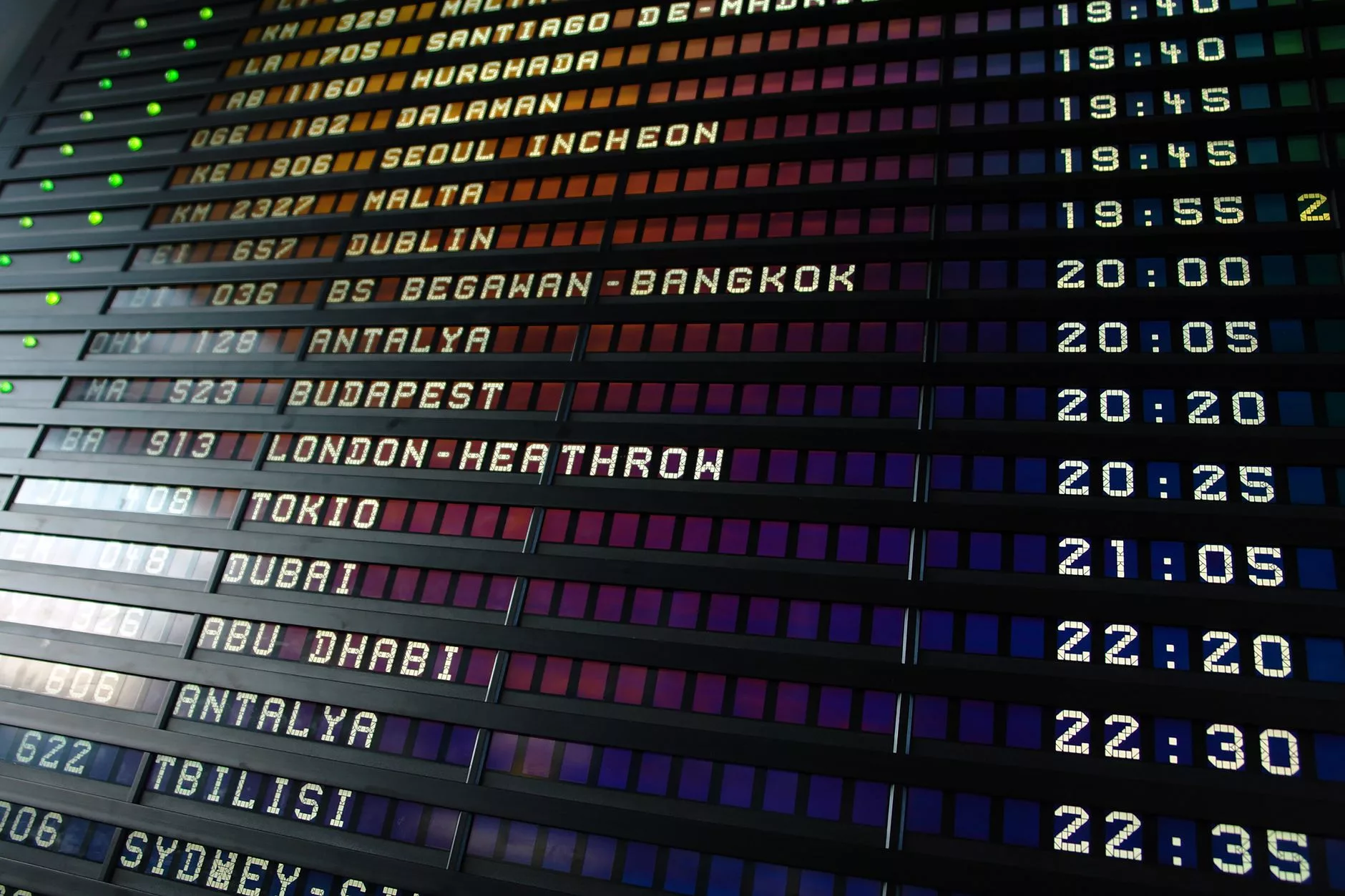 Dijital boarding pası ekran görüntüleri