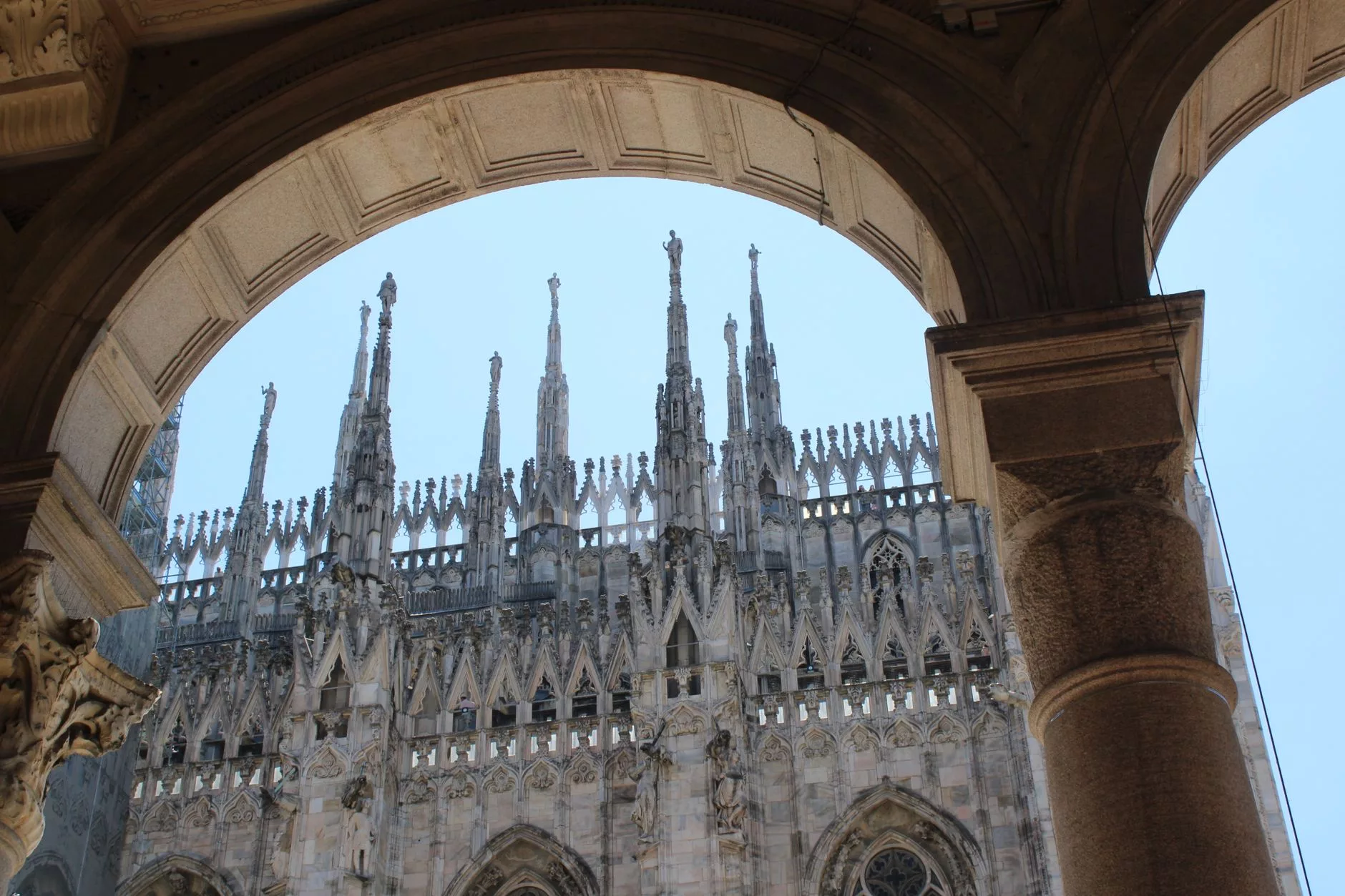 Milano Chiesa di San Bernardino alle Ossa kemik şapeli