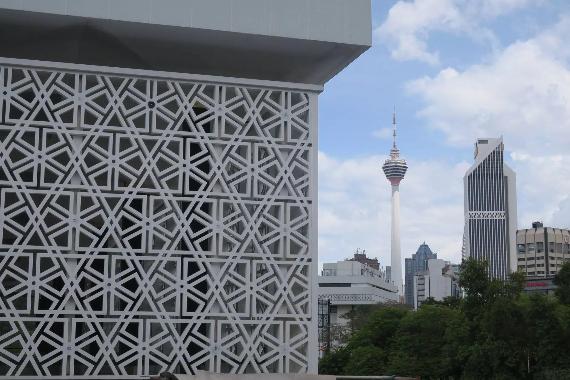Kuala Lumpur Telekom Müzesi dış cephesi