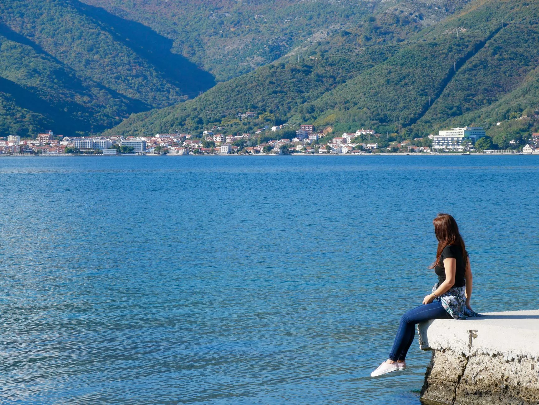 Tivat (Karadağ) Gornja Lastva Köyü