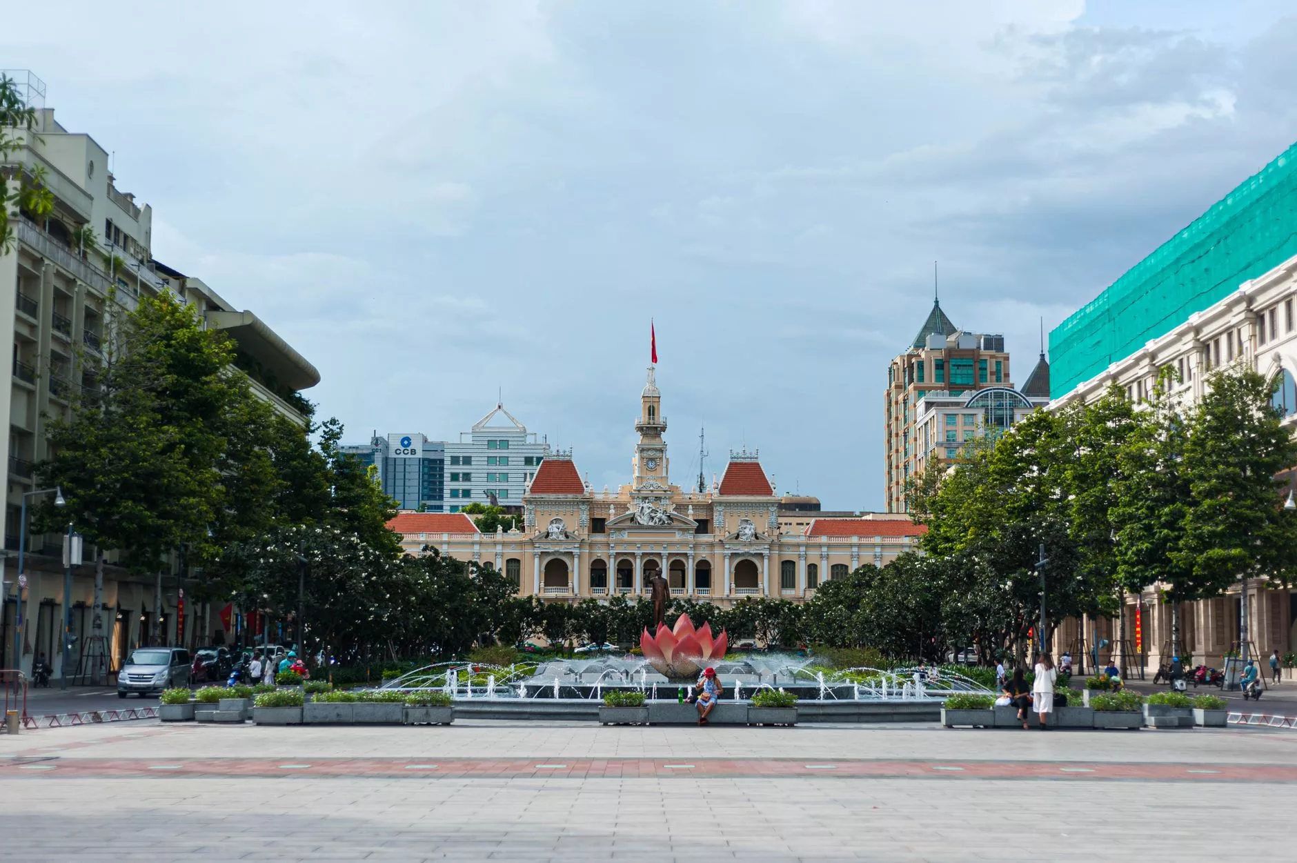 Ho Chi Minh Nguyen Hue Yürüyüş Yolu