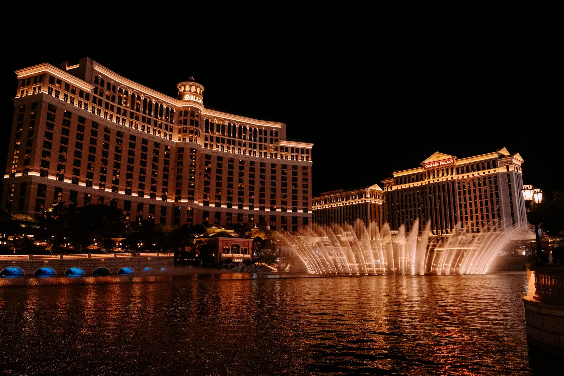 Las Vegas Bellagio fıskiyeleri