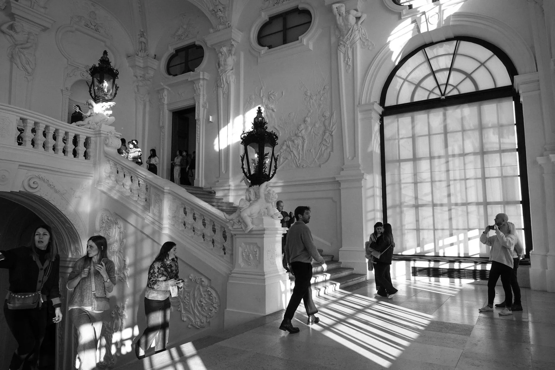 Viyana Kunsthistorisches Museum merdivenleri