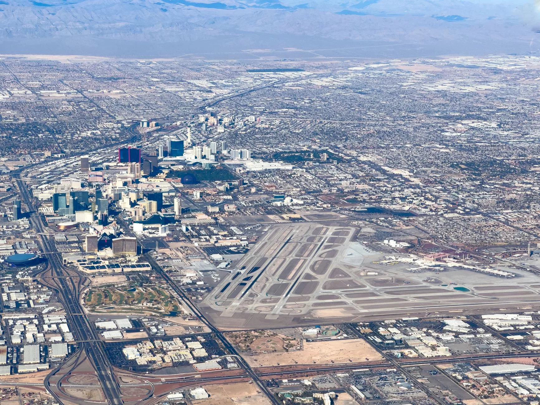 Las Vegas Harry Reid International Airport check-in terminali