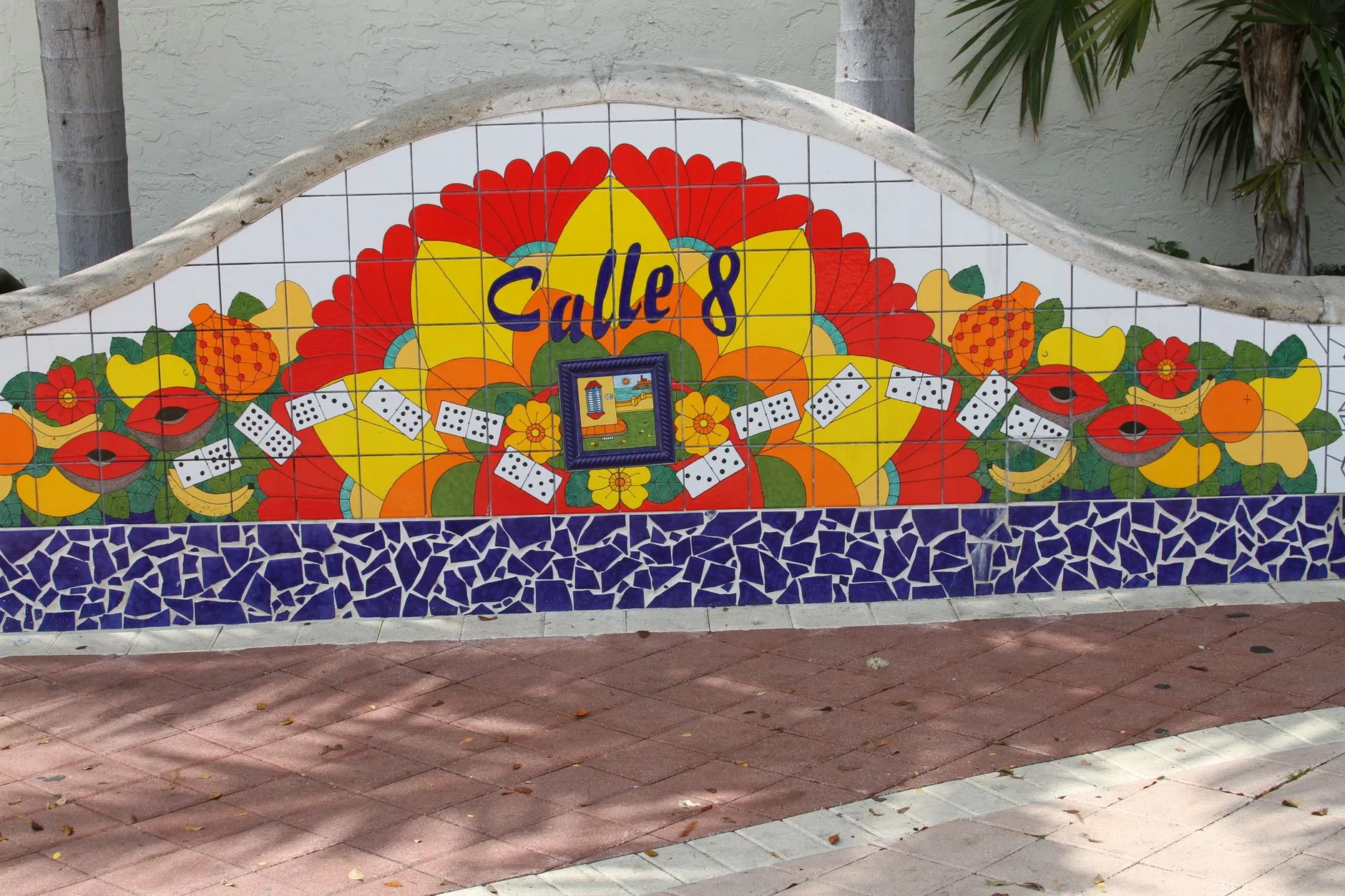 Miami Little Havana Calle Ocho sokak sahnesi