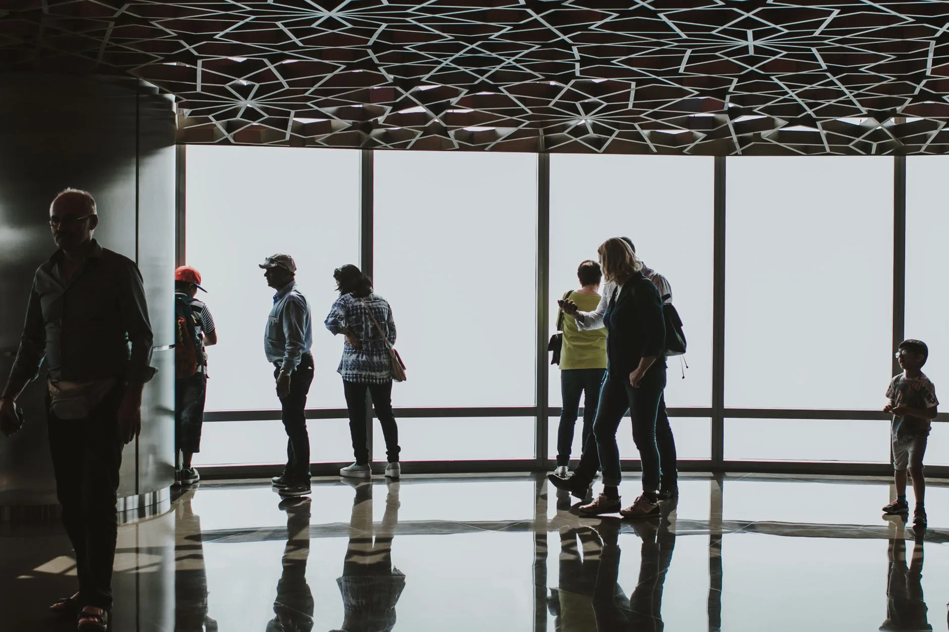 Burj Khalifa gözlemci katı, Dubai Müzesi iç mekanı