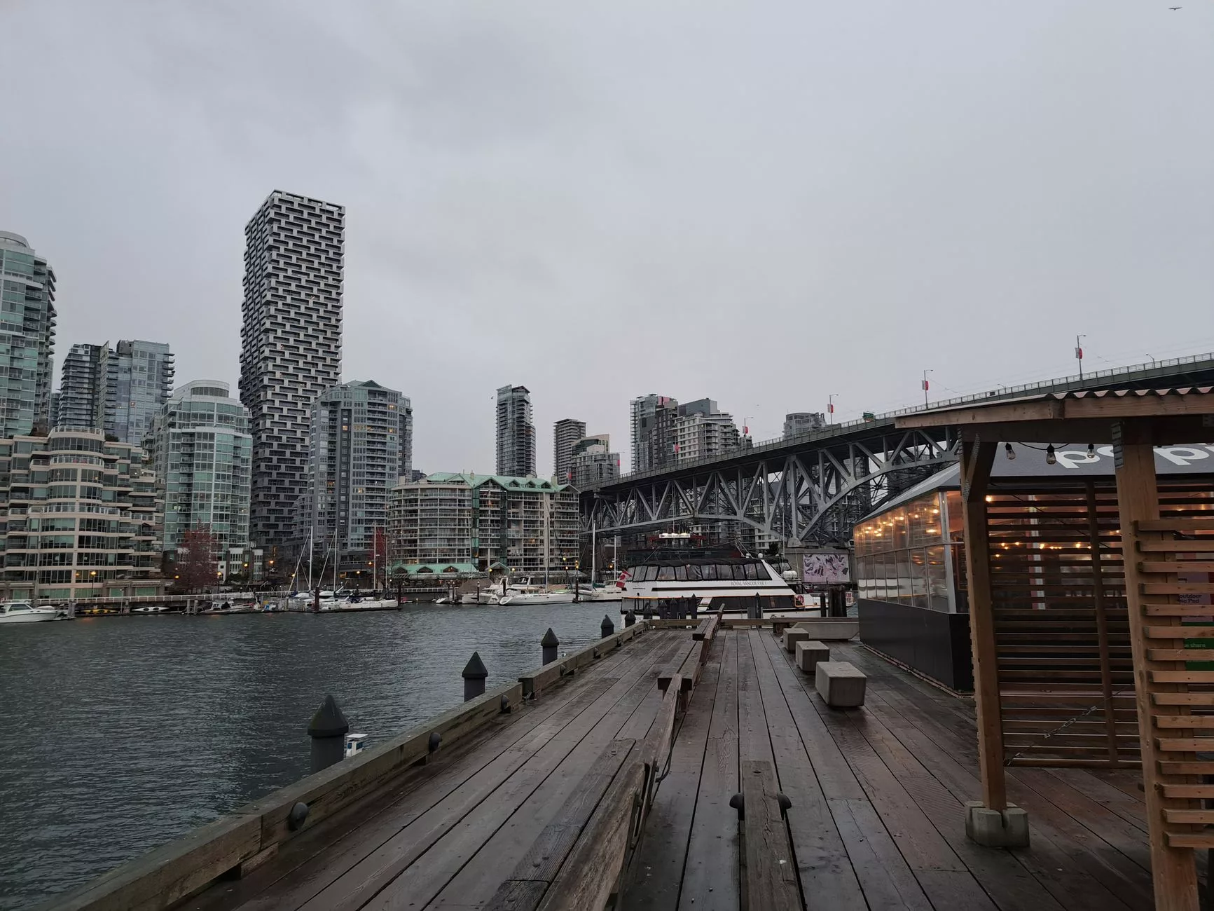 Vancouver Granville Island feribot iskelesi