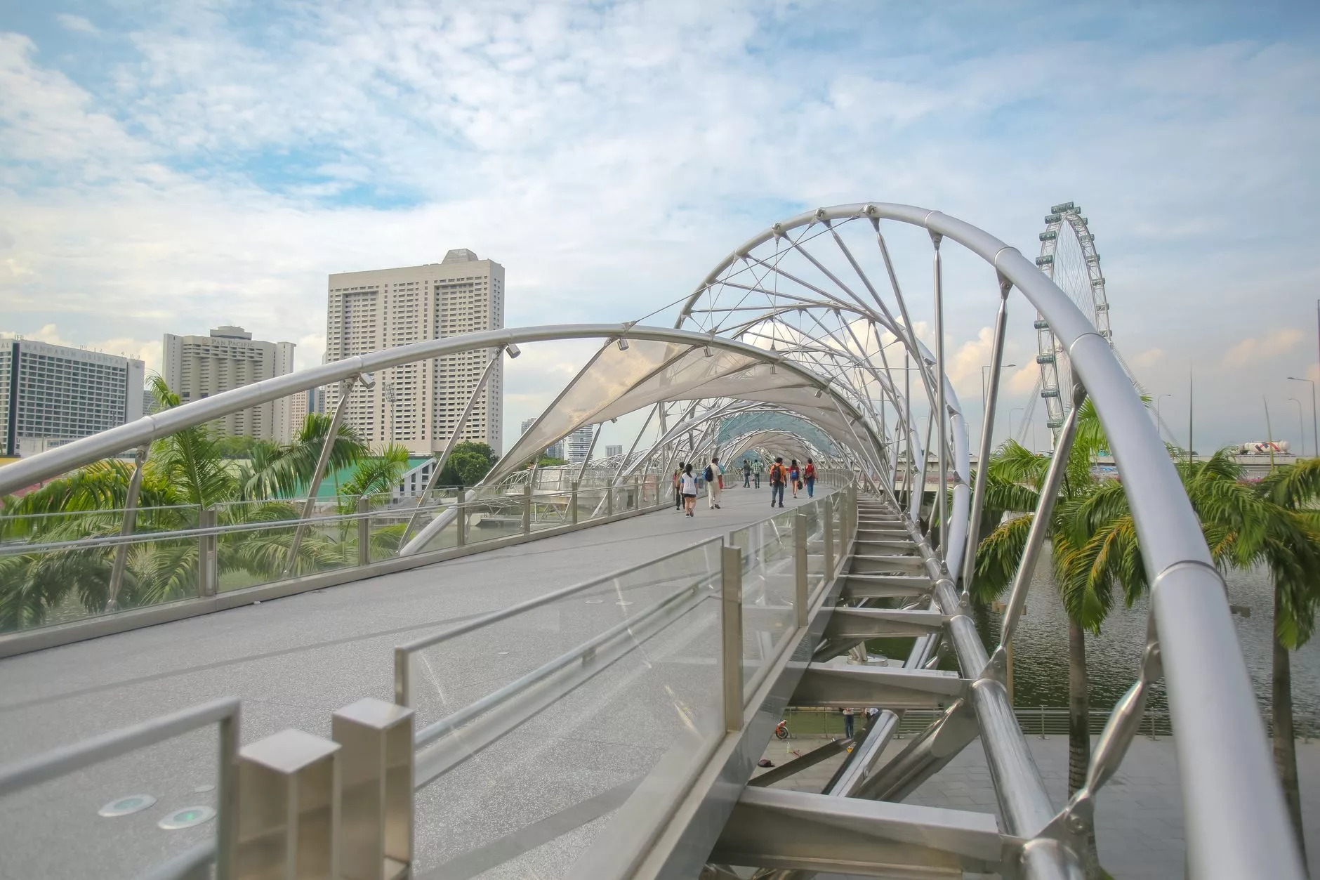 Singapur Helix Köprüsü