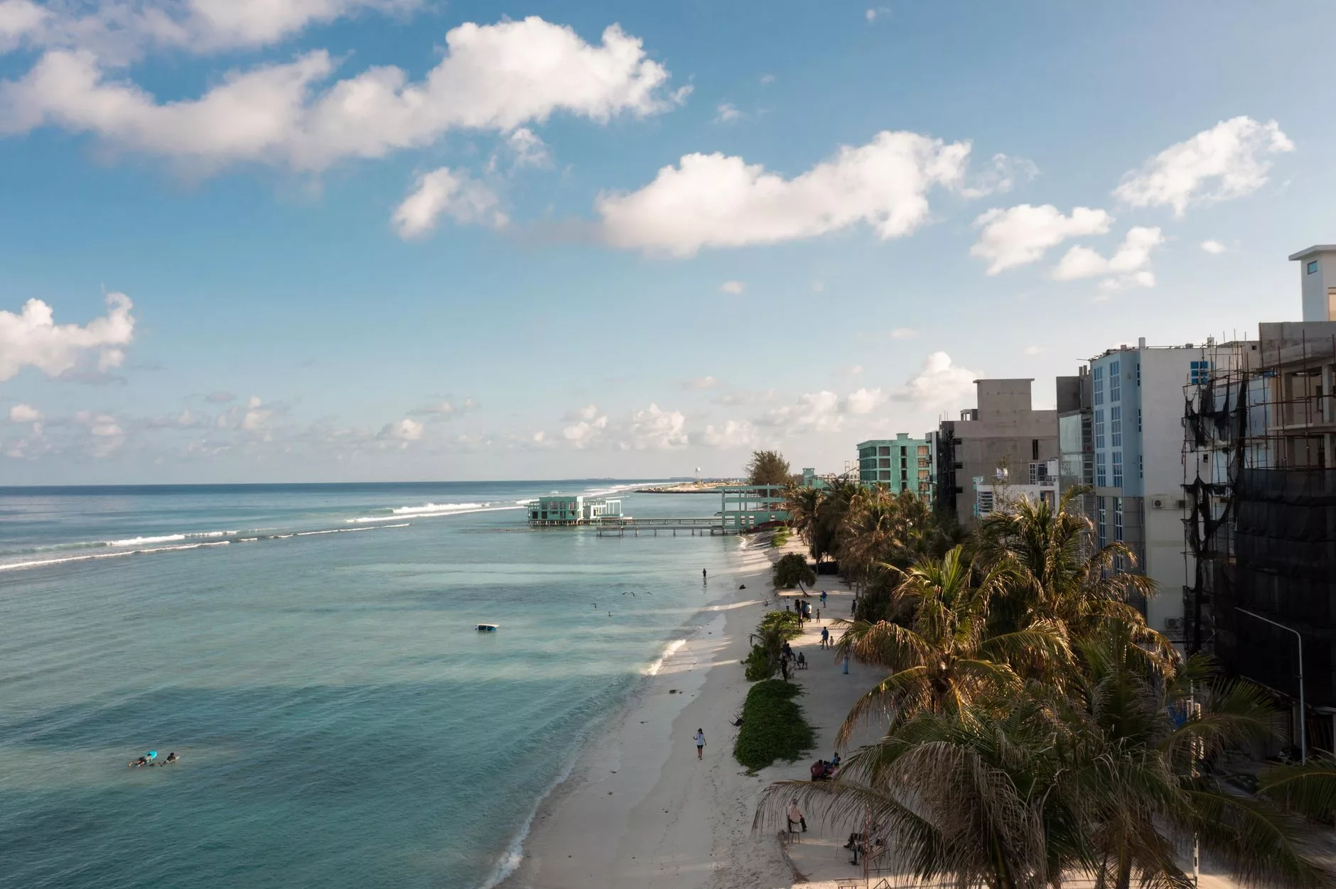 Maldivler Hulhumale Sahil Parki