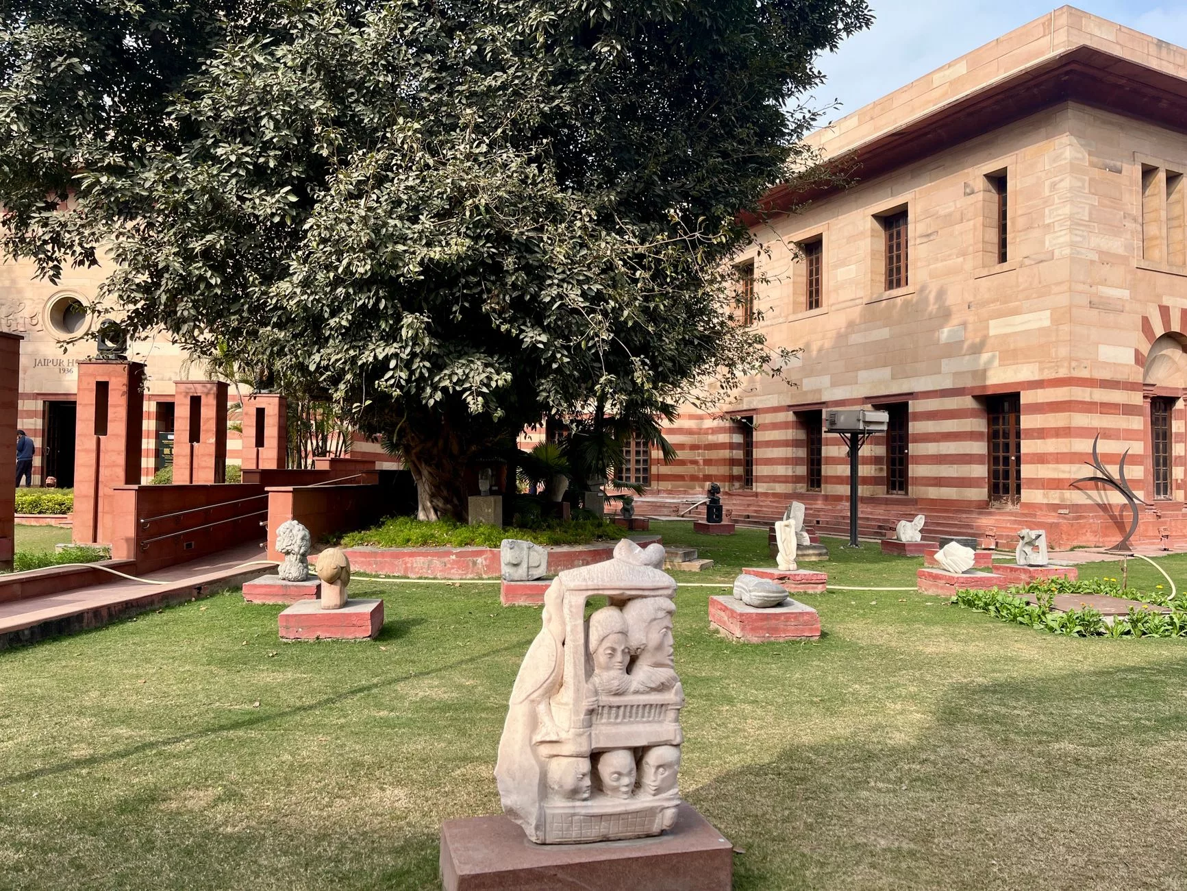 Delhi Ulusal Müze bahçesi