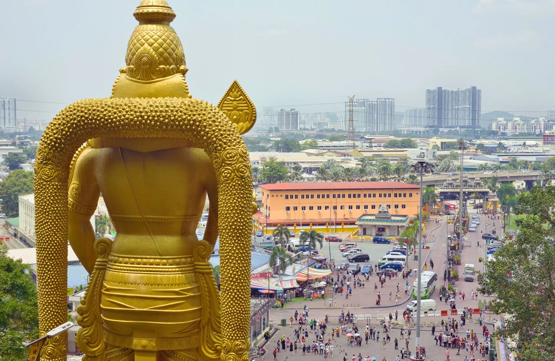 Kuala Lumpur Batu Caves merdivenleri