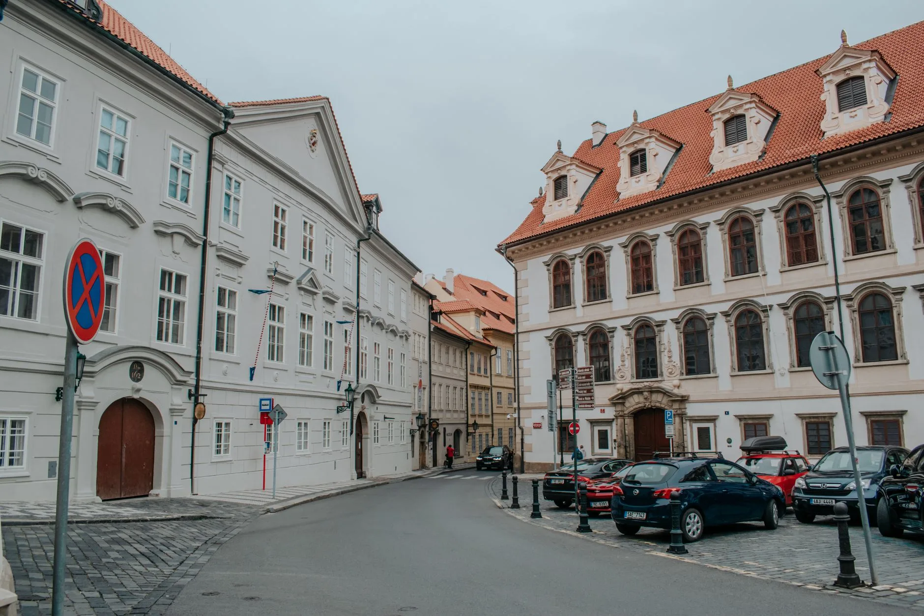 Prag Lobkowicz Sarayı avlusu