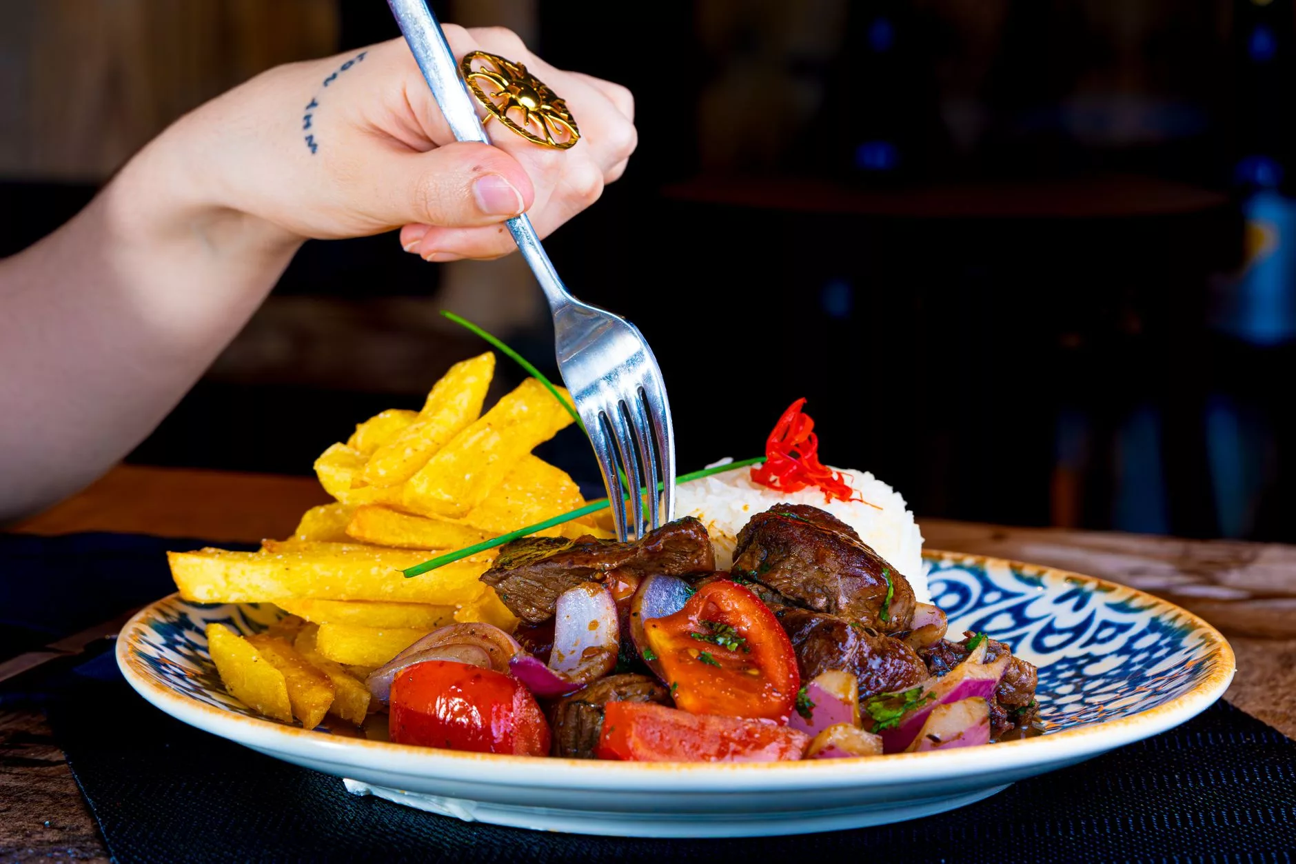 Lima Lomo Saltado servisi