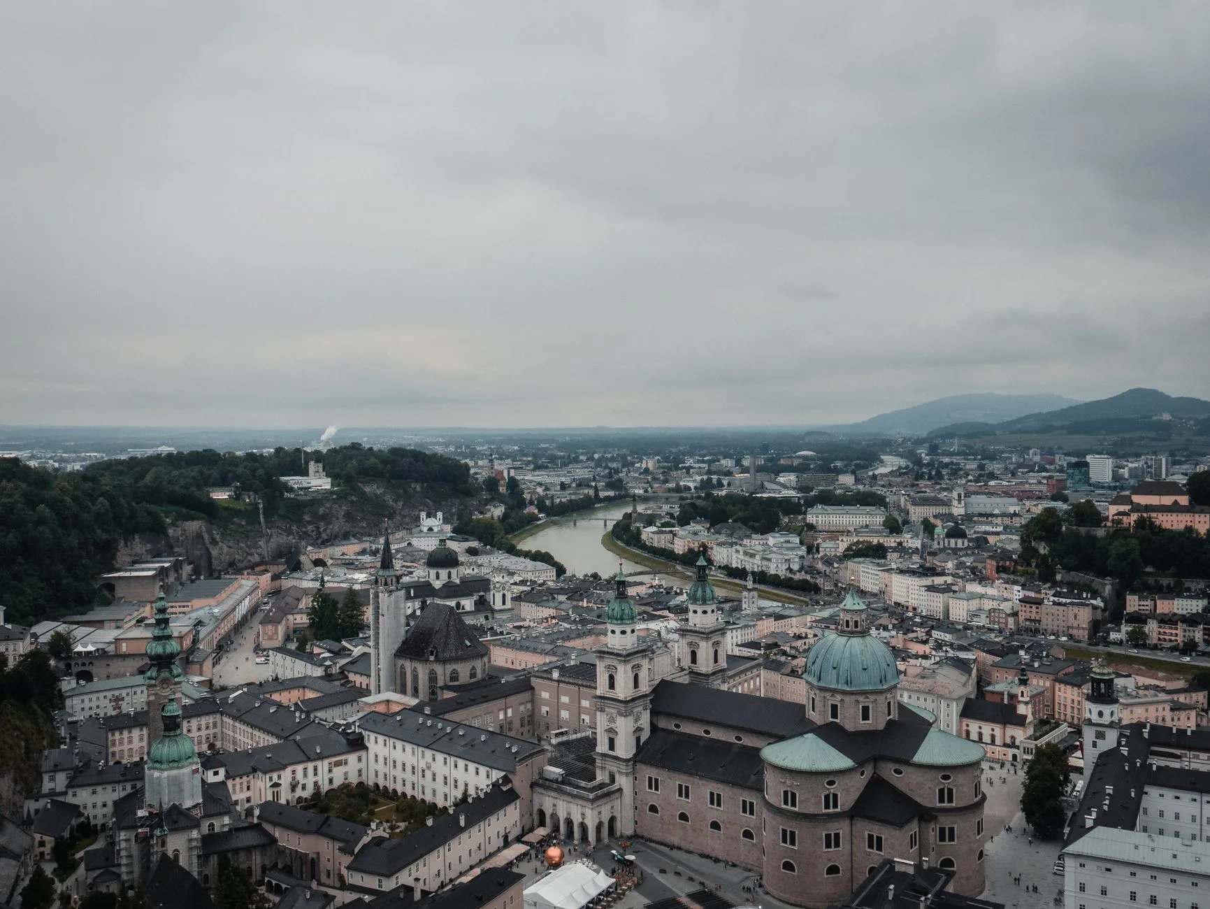 Salzburg Getreidegasse caddesi