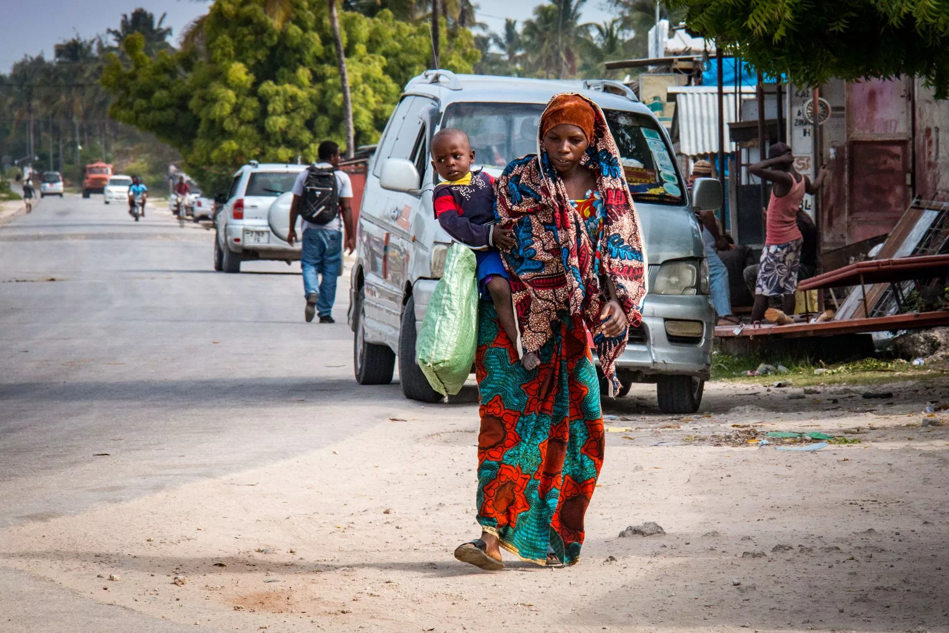 Zanzibar Eski Kale surları ve avlusu