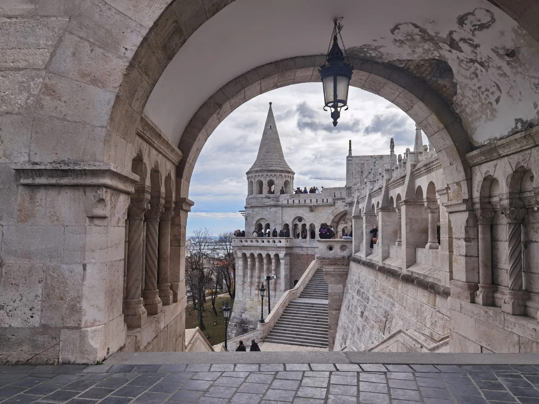 Budapeşte + Fisherman’s Bastion panoramik manzarası