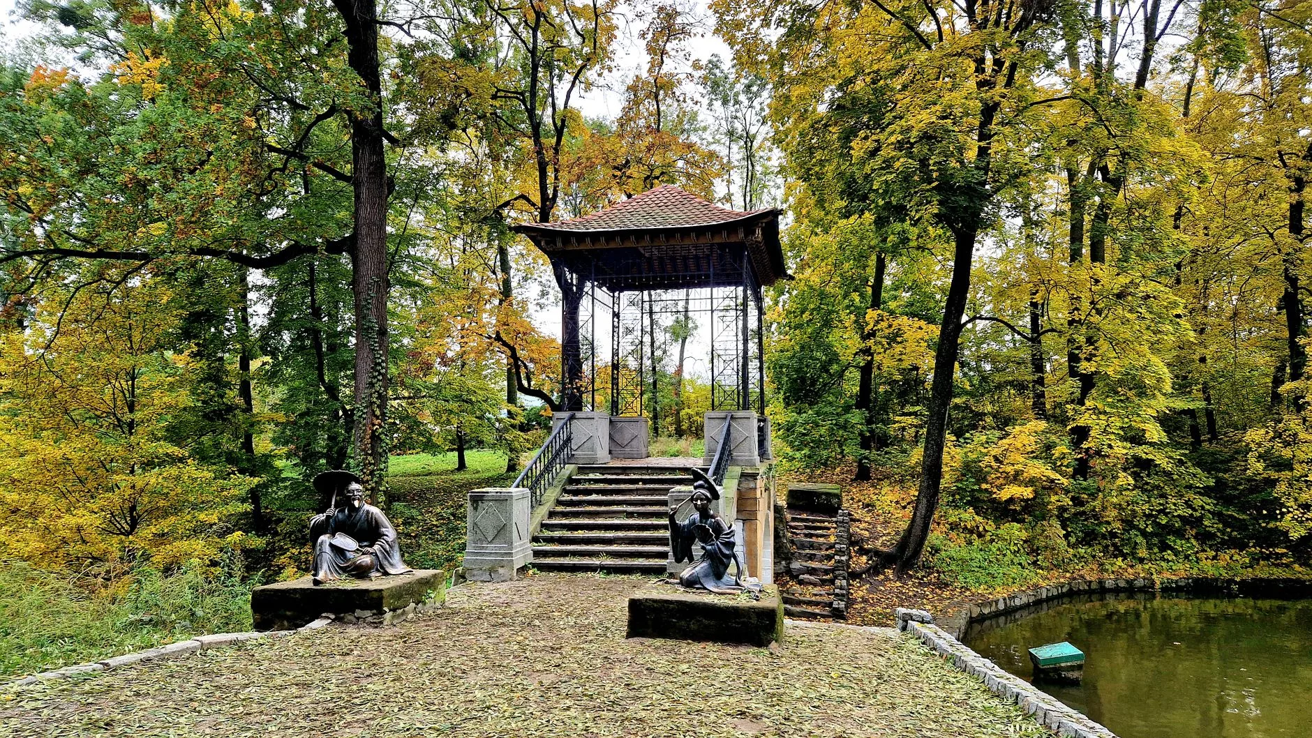 Planty Park’ın bahar manzarası