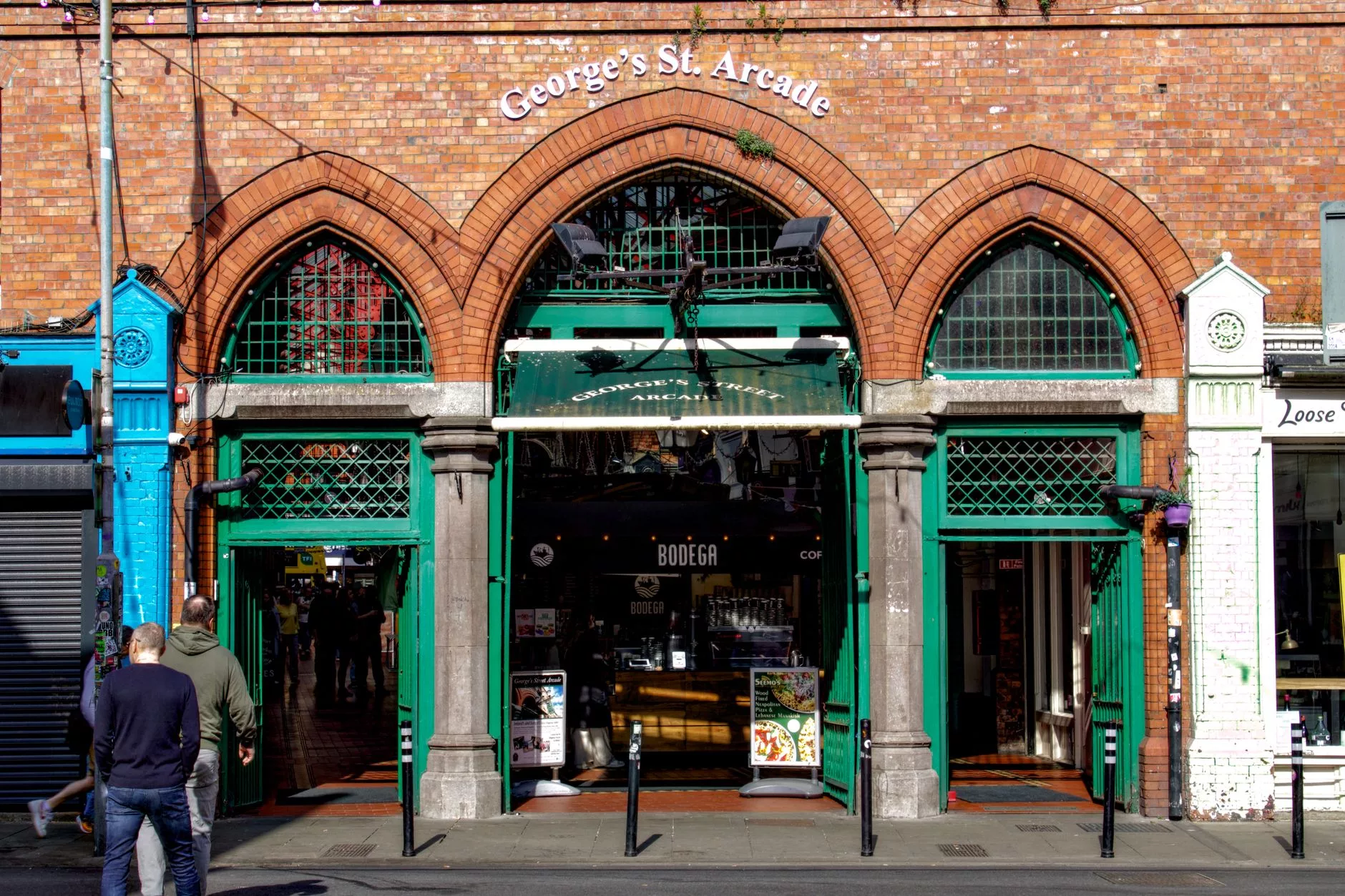 Dublin George's Street Arcade içi