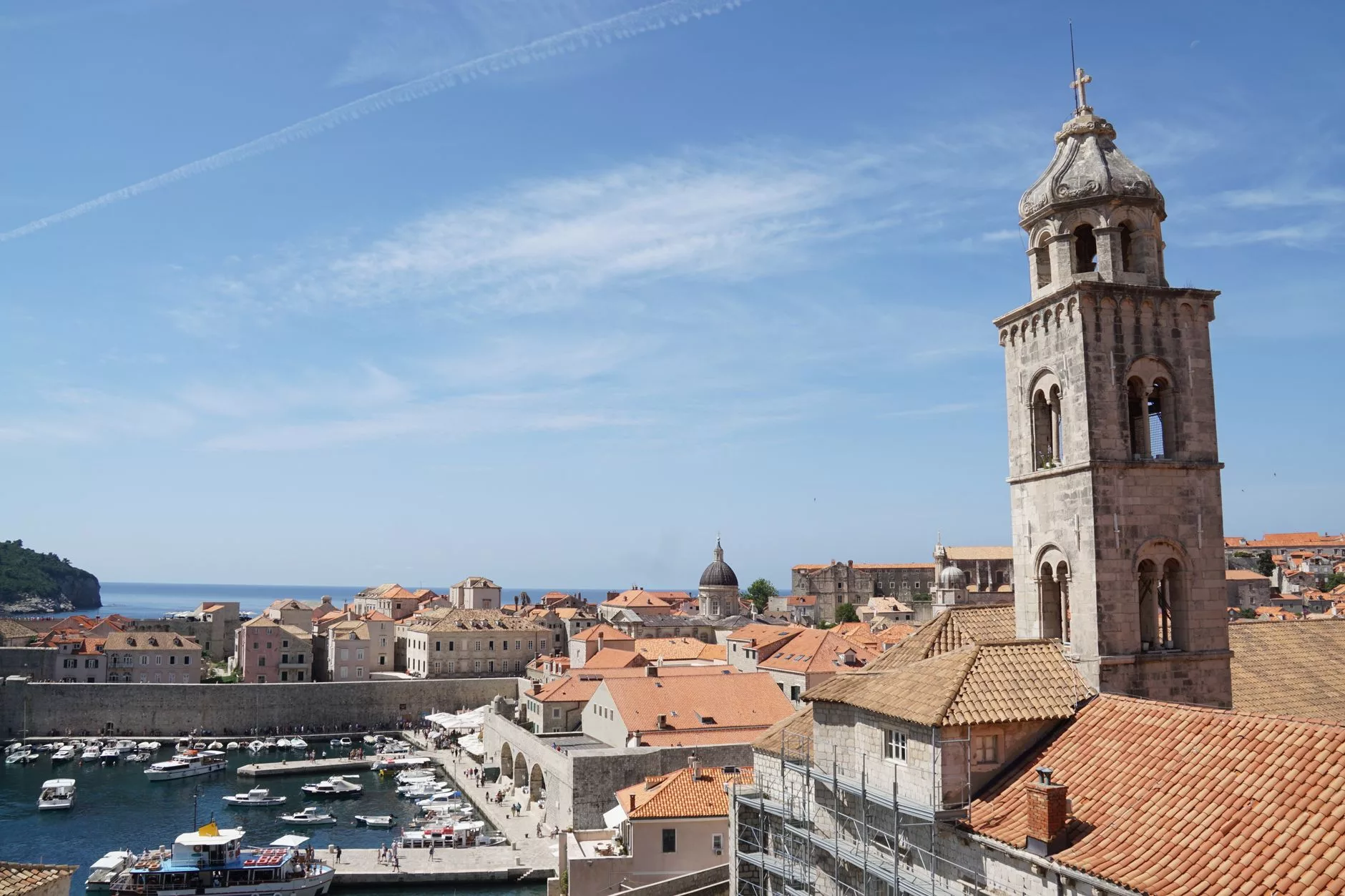 Dubrovnik Franciscan Manastırı avlusu
