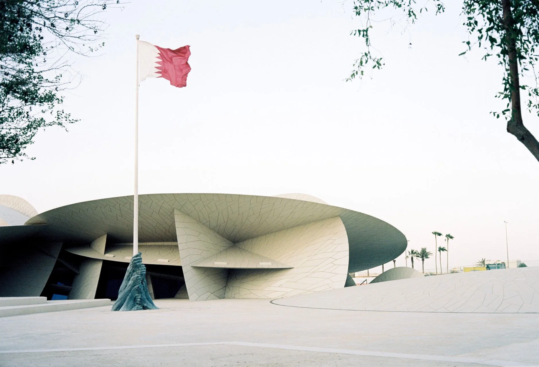 Doha Mathaf Arap Modern Sanat Müzesi cephesi