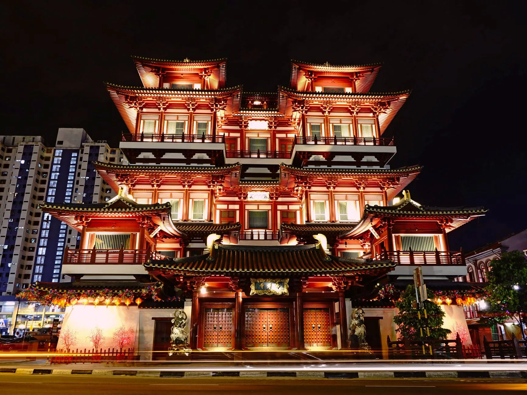 Singapur Buddha Tooth Relic Temple