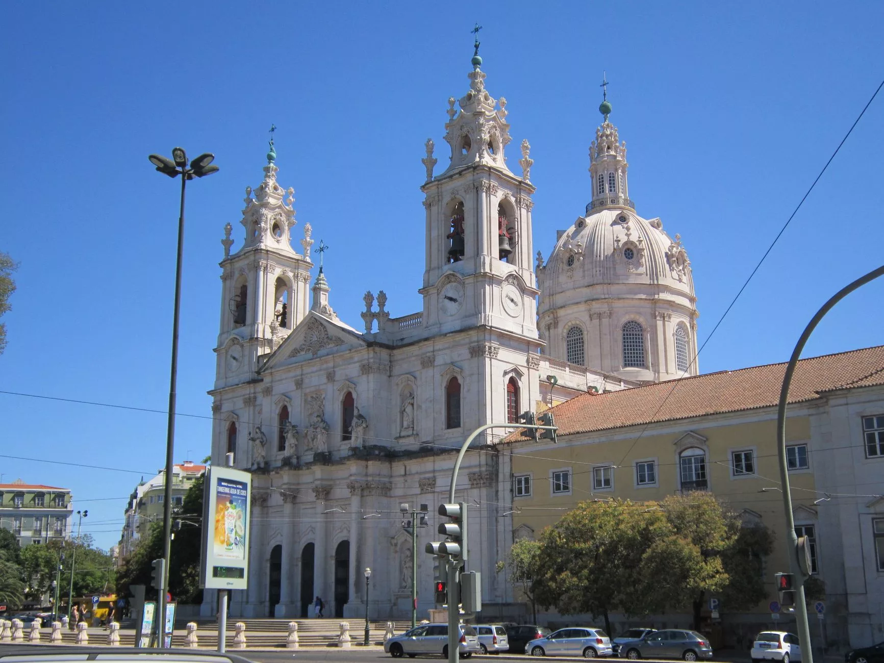 Lizbon Basílica da Estrela kubbesi