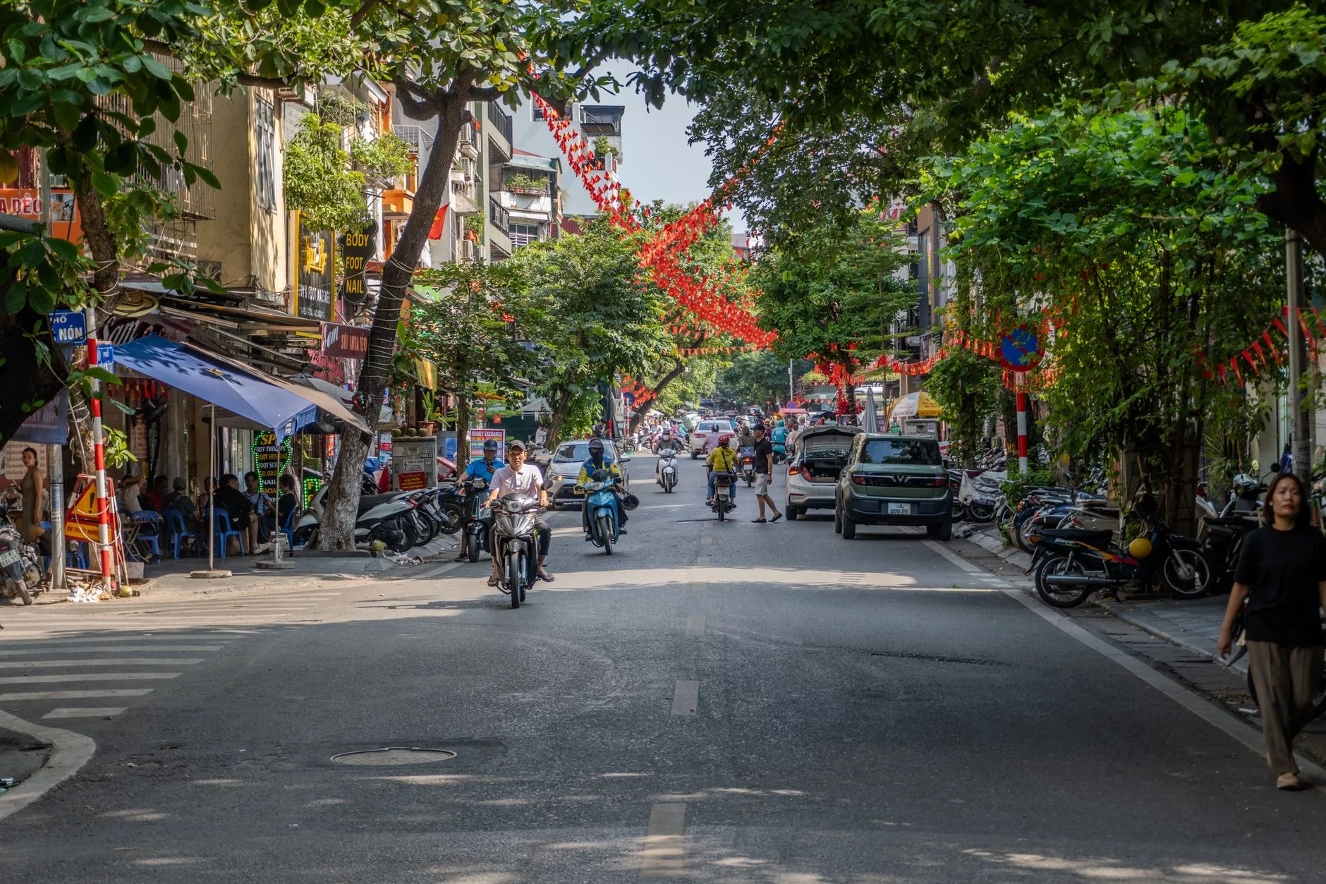 Hanoi Hang Gai Caddesi
