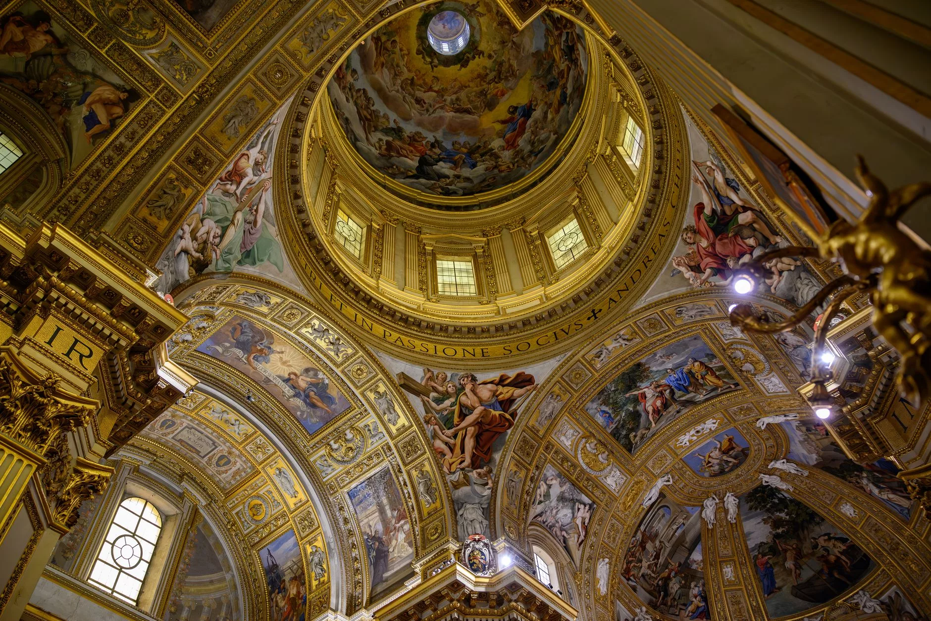 Roma San Luigi dei Francesi kilise içi