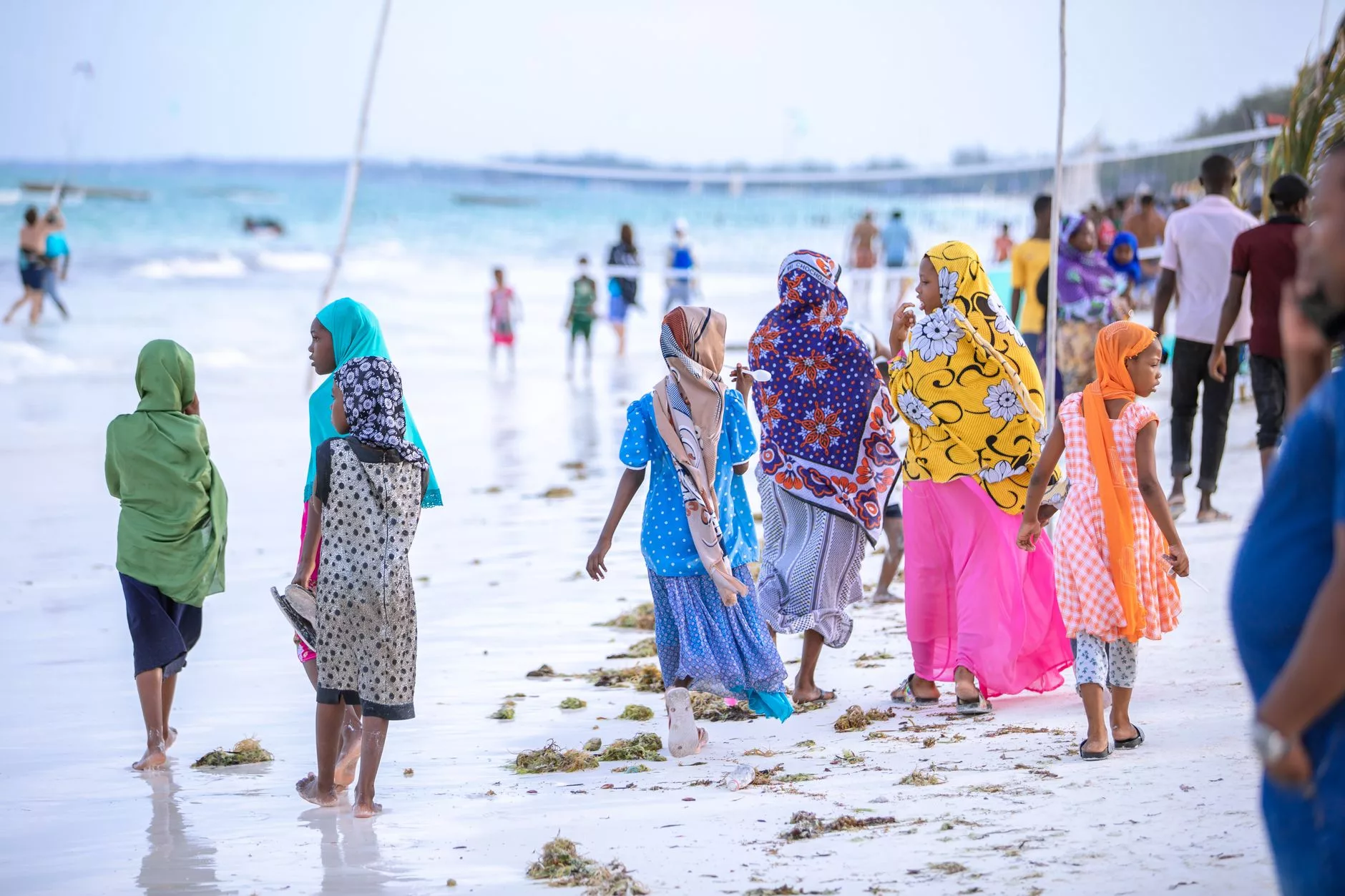 Zanzibar Slave Market müzesi avlusu