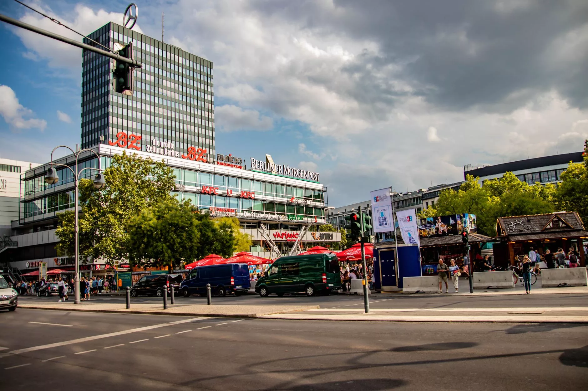 Berlin + tax‑free alışveriş noktası