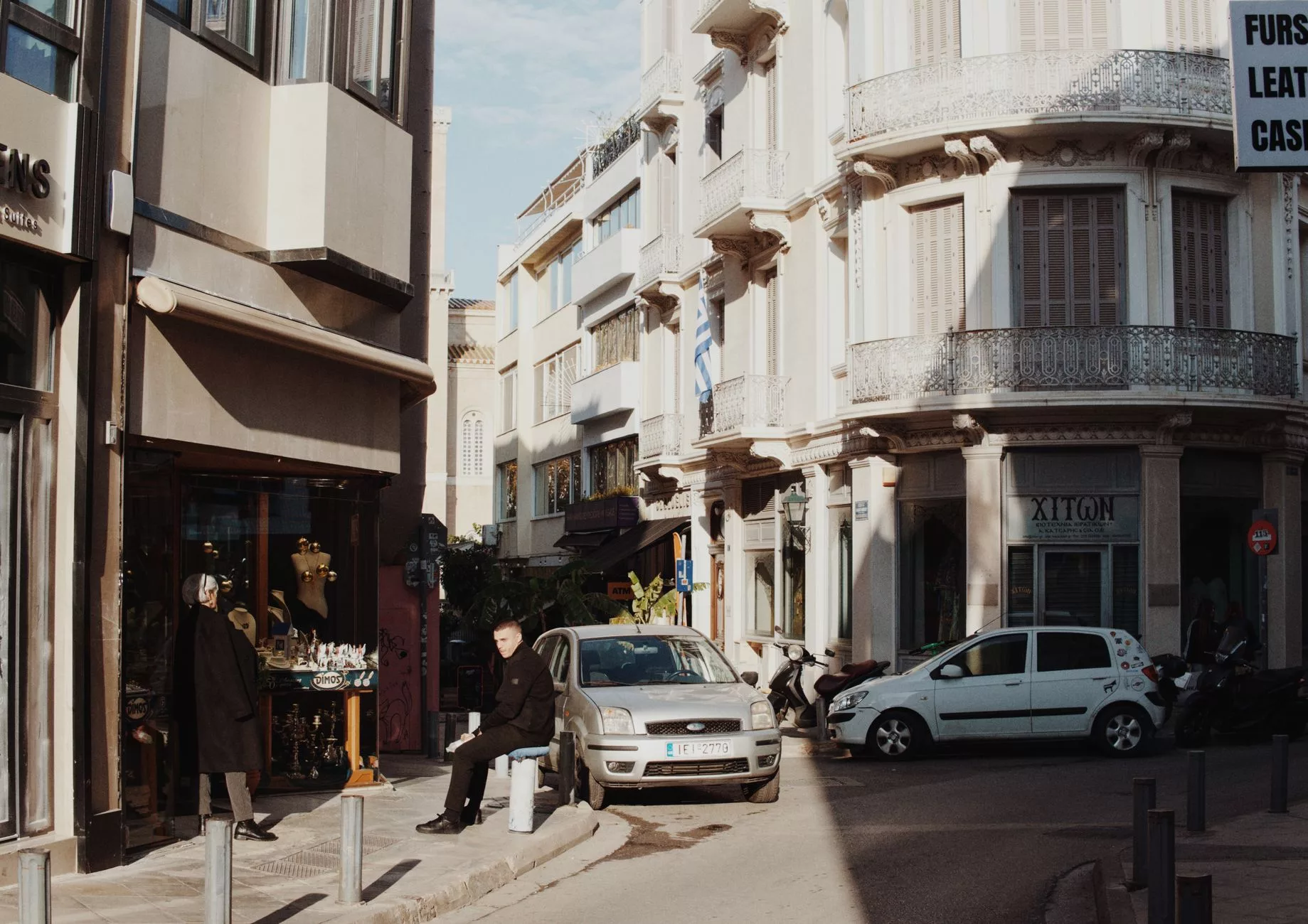 Atina Ermou Caddesi