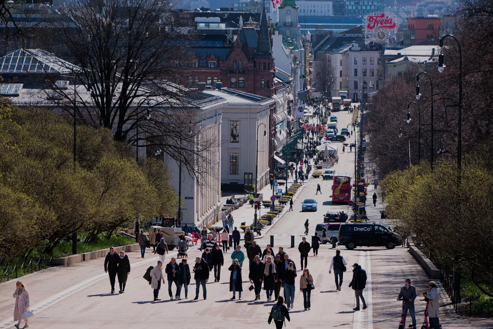 Oslo Gronland street market food stalls