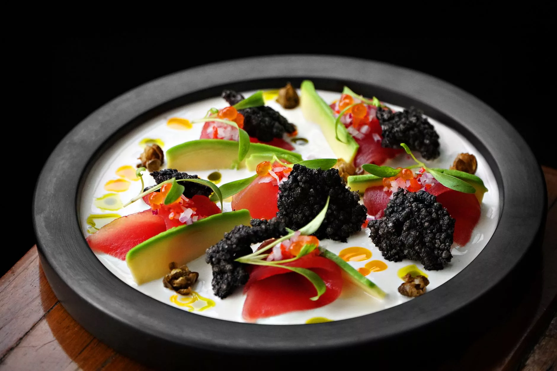 Lima ceviche tabağı