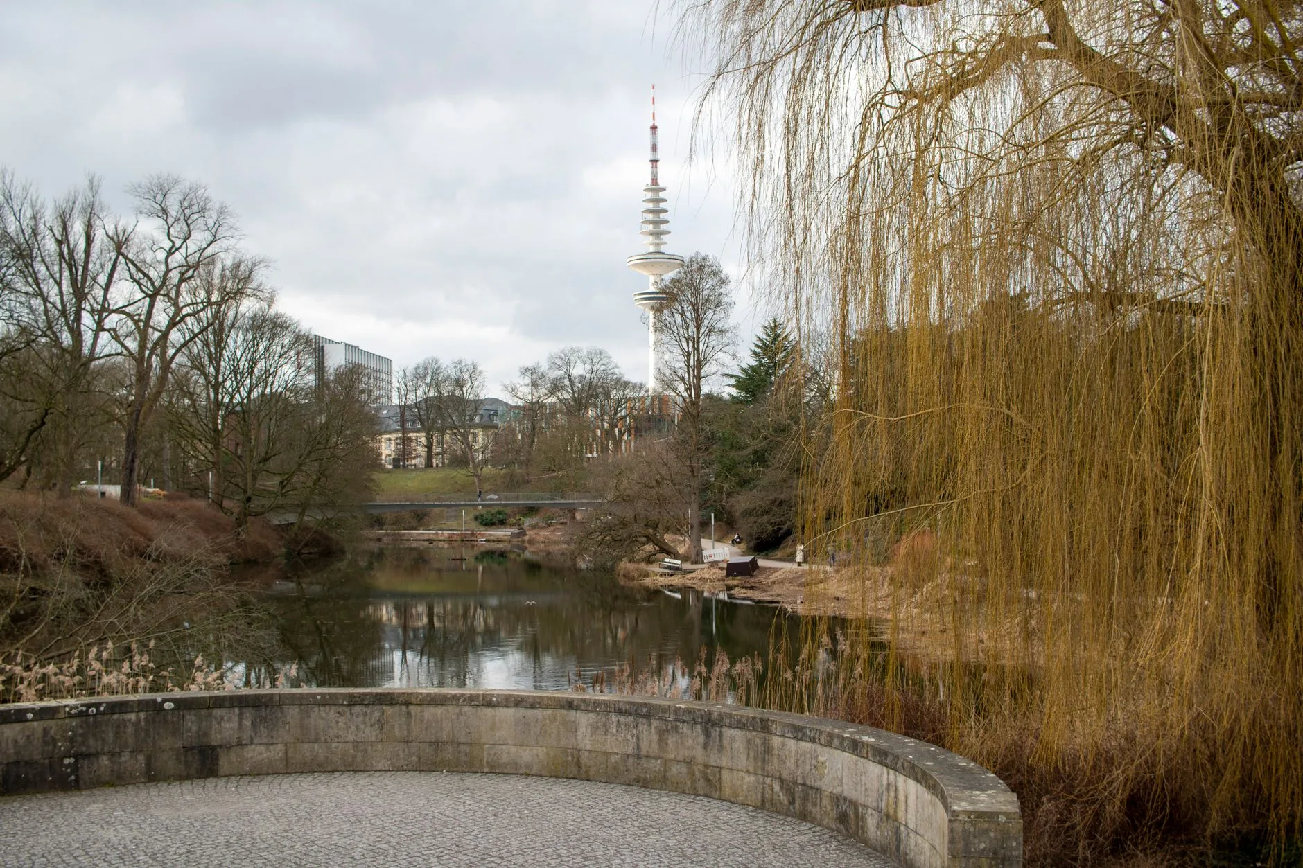 Hamburg Planten un Blomen bahçesi