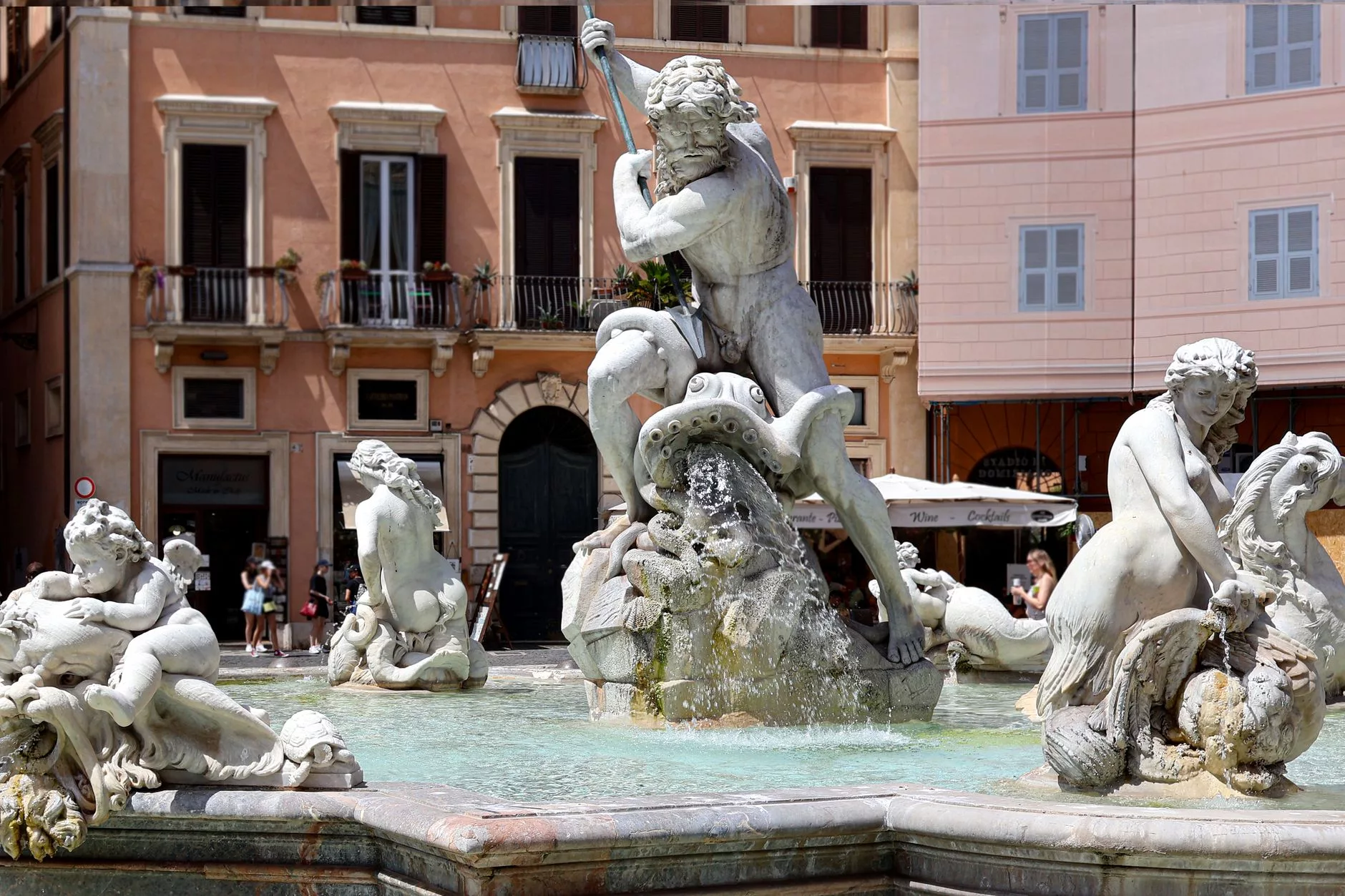 Roma Piazza Navona Meydanı