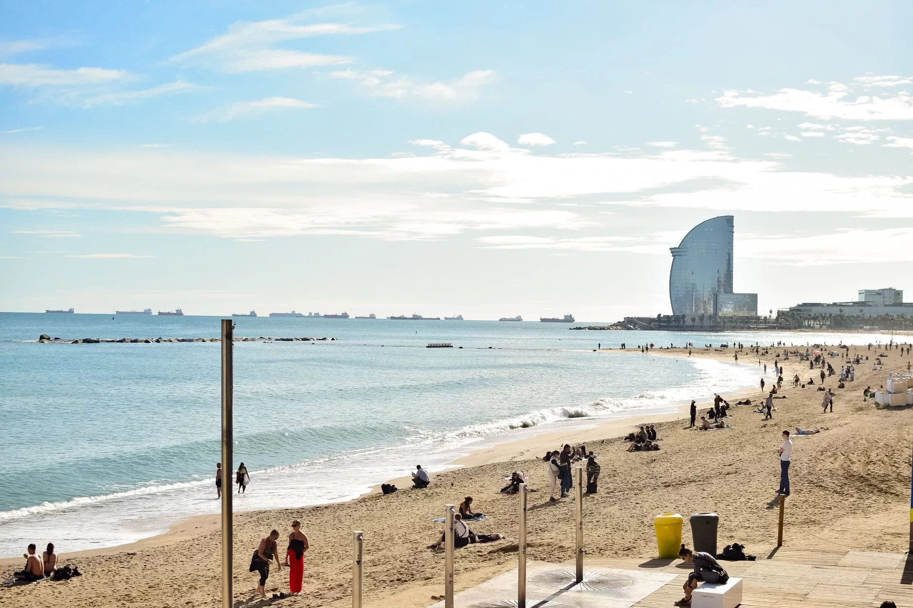 Barceloneta Plajı