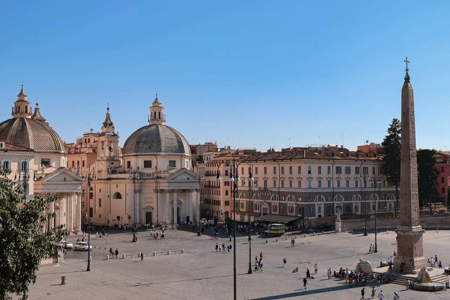 Roma Piazza del Popolo Meydanı